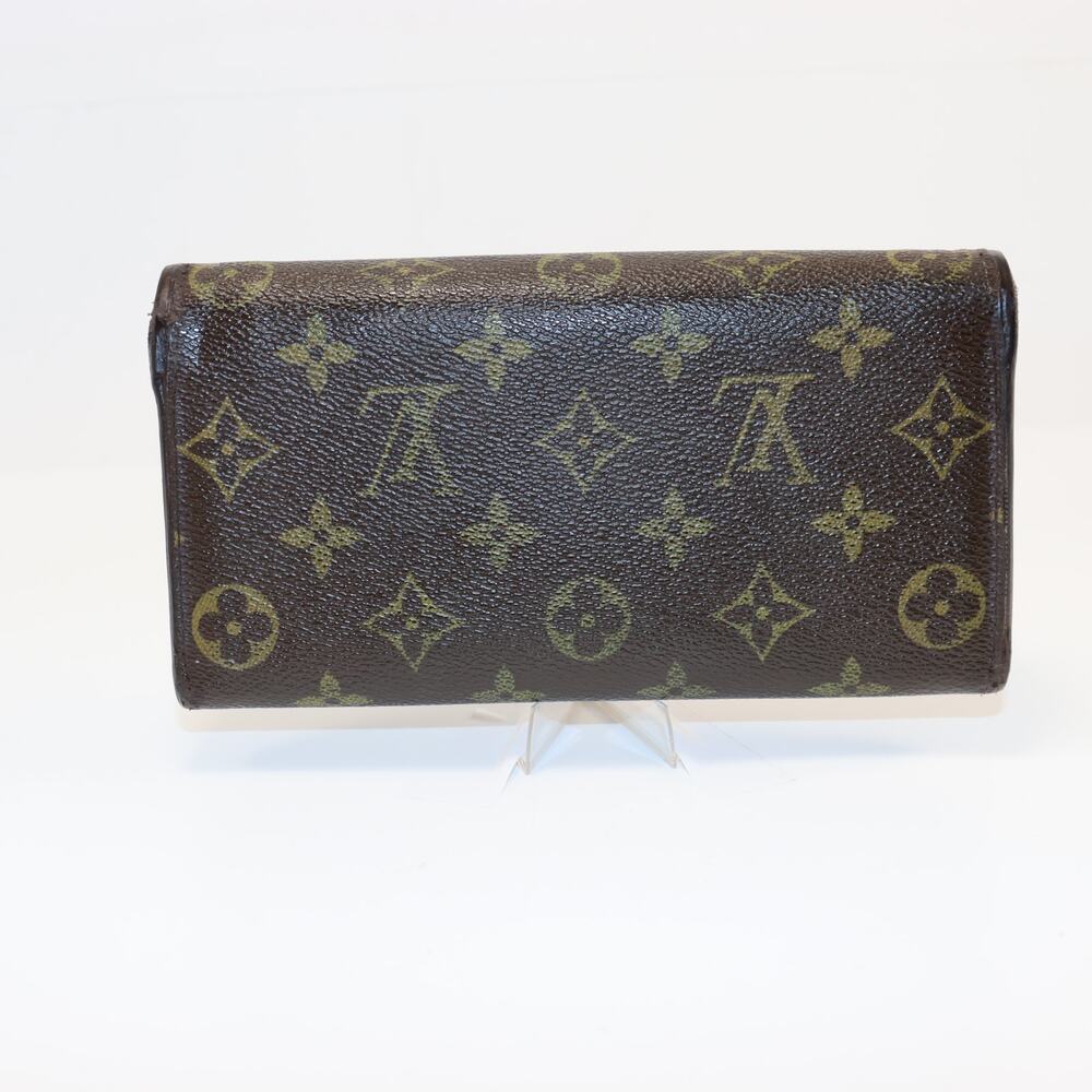 Louis Vuitton Monogram Sarah Long Wallet Restored Classic Ca5008 View 2